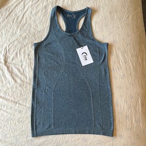 Zyia Navy Copper Charged Tank